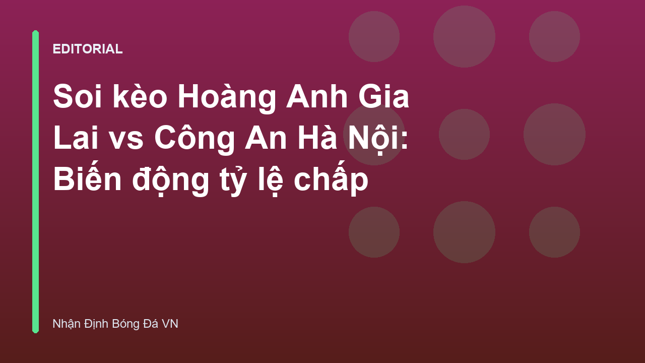 Trận đấu giữa Hoàng Anh Gia Lai và Công An Hà Nội tại V-League
